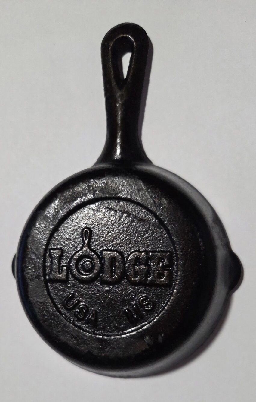 Lodge 3.5" Mini Skillet Frying Pan Made in the USA